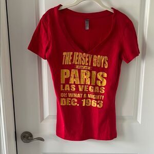 Red Jersey Boys Graphic Tee